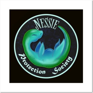 Join the Nessie Protection Society! Posters and Art